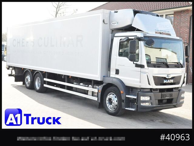 Kühlkoffer-LKW MAN TGM  26.340, Supra 1250Mt  LBW, Lenkachse,