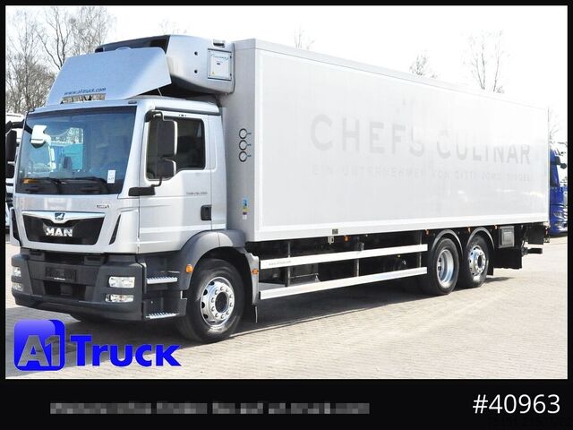 Kühlkoffer-LKW MAN TGM  26.340, Supra 1250Mt  LBW, Lenkachse,