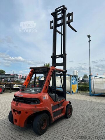 Vorkheftruck Linde H80D-03 FORKLIFT, 8000KG, duplex, 6 cil. Deutz ...