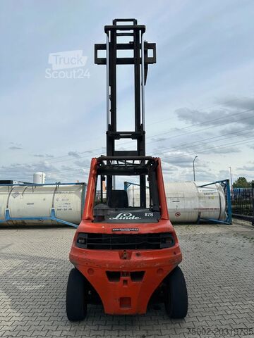 Vorkheftruck Linde H80D-03 FORKLIFT, 8000KG, duplex, 6 cil. Deutz ...