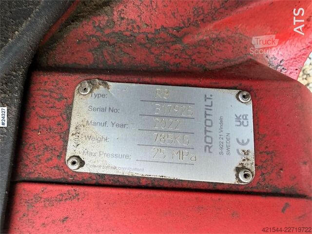 ķēžu ekskavators Komatsu PC290LC-11E0 w/ rototilt, bucket and GPS. WATCH VI