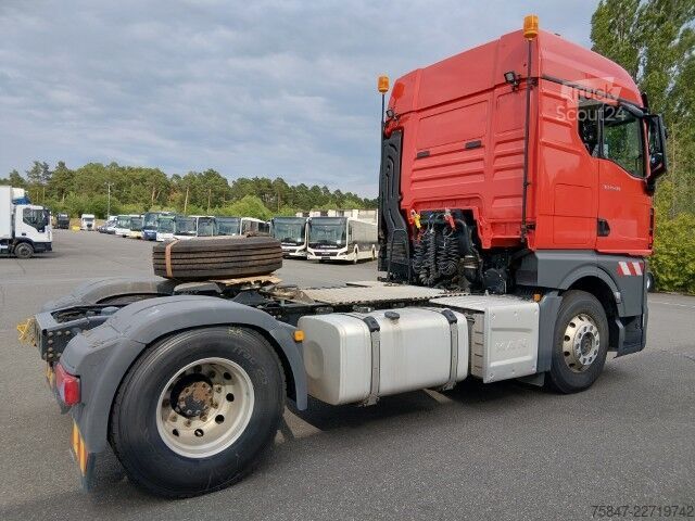 Standard trækkerunit MAN TGX 18.470 BL Kipphydraulik Retarder Alu