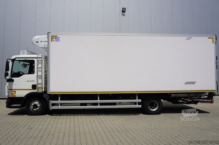 Refrižeratoru kravas automašīna MAN TGL 12.250 / Lamberet 17 EPAL refrigerat