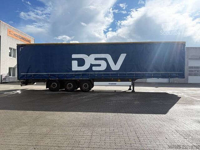 Bīdāmie tentiņi Krone Curtainsider / Planenauflieger