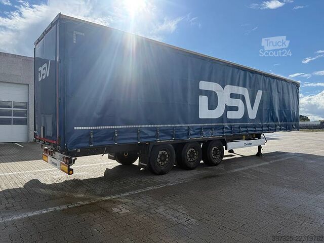 Bīdāmie tentiņi Krone Curtainsider / Planenauflieger