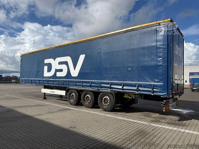 Bīdāmie tentiņi Krone Curtainsider / Planenauflieger