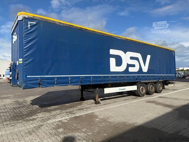 Bīdāmie tentiņi Krone Curtainsider / Planenauflieger