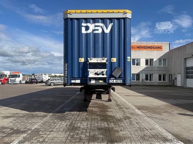 Bīdāmie tentiņi Krone Curtainsider / Planenauflieger