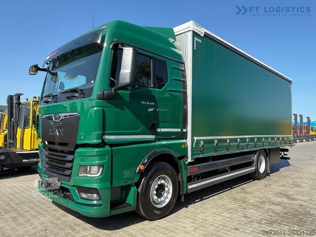 Camion con telone MAN 18.470 / 19 PALLETS / NEW MODEL
