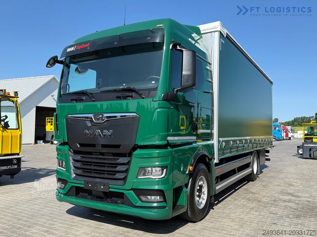 Camion con telone MAN 18.470 / 19 PALLETS / NEW MODEL