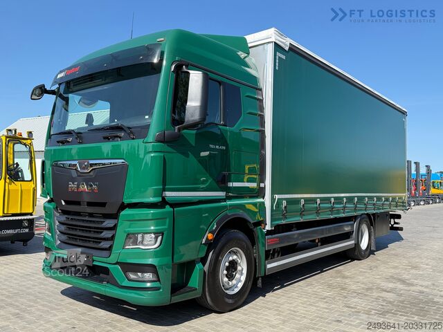 Camion con telone MAN 18.470 / 19 PALLETS / NEW MODEL