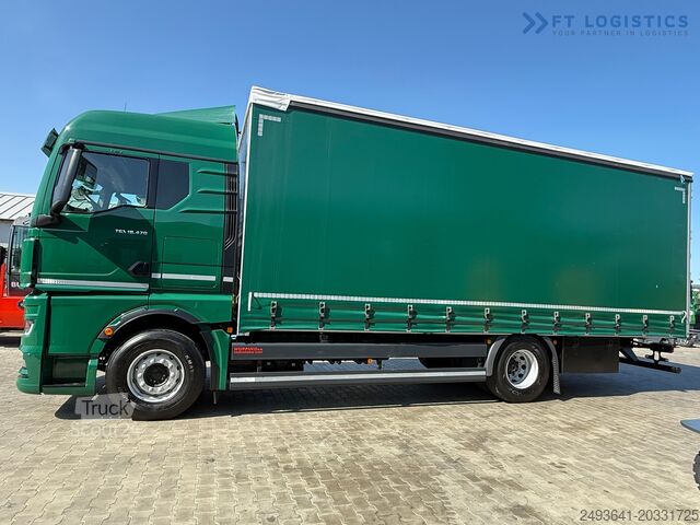 Camion con telone MAN 18.470 / 19 PALLETS / NEW MODEL