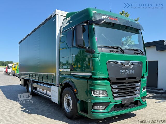 Camion con telone MAN 18.470 / 19 PALLETS / NEW MODEL