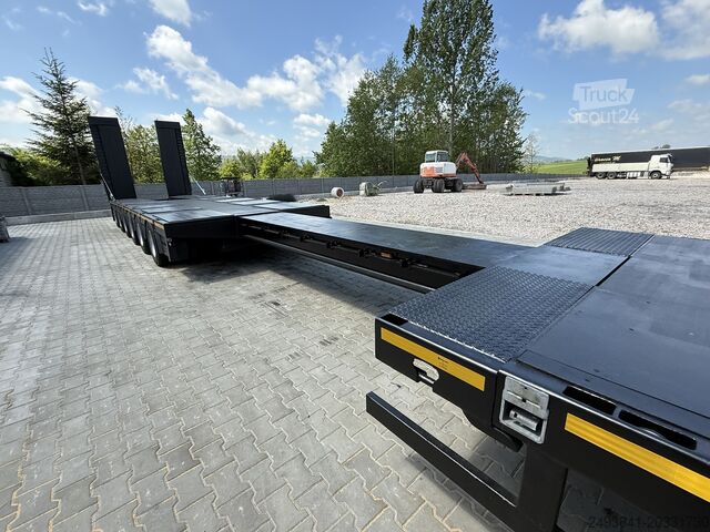 Низкорамный полуприцеп для перевозки строительной техники FAYMONVILLE FAYMONVILLE STZ-6WAU – 6 AXLES – 92.2GVW