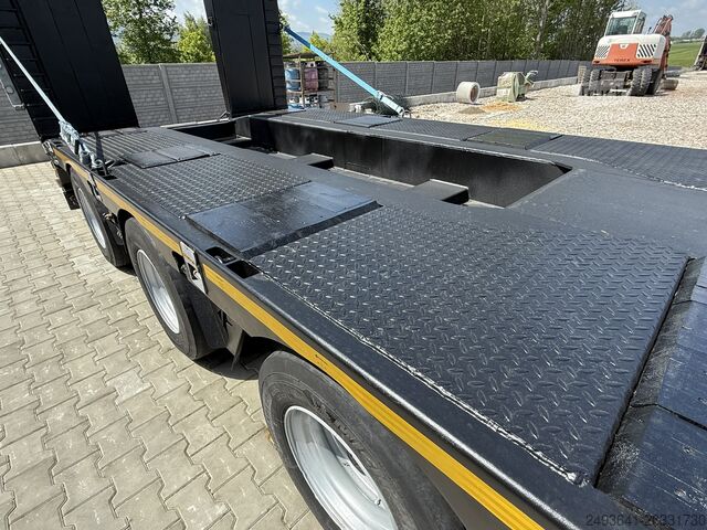 Низкорамный полуприцеп для перевозки строительной техники FAYMONVILLE FAYMONVILLE STZ-6WAU – 6 AXLES – 92.2GVW