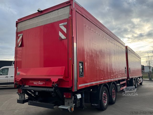 Camion de boissons MERCEDES-BENZ ANTOS 2540 / 2 x LBW / LENKACHSE / KOMPLETTZUG