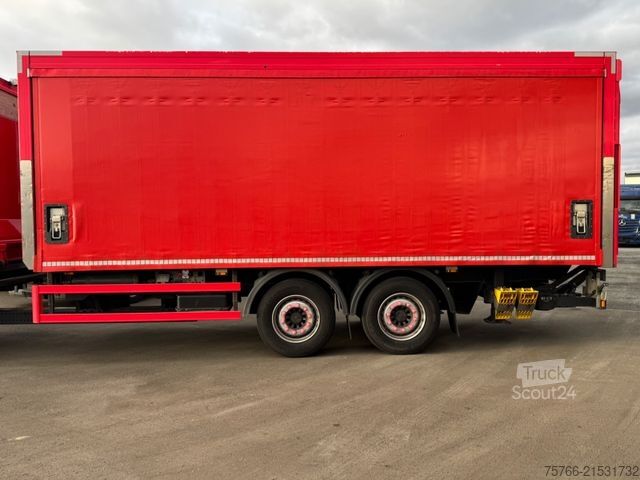 Camion de boissons MERCEDES-BENZ ANTOS 2540 / 2 x LBW / LENKACHSE / KOMPLETTZUG