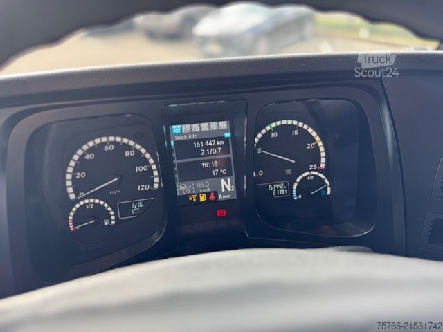 Camion plateau avec bâche MERCEDES-BENZ ANTOS 2540 L / LBW / AHK / LENKACHSE / KAMERA