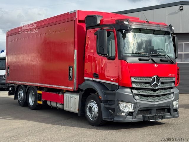 Camion de boissons MERCEDES-BENZ ANTOS 2540 L / LBW / AHK / LENKACHSE / KAMERA
