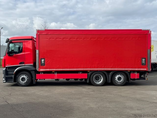 Camion de boissons MERCEDES-BENZ ANTOS 2540 L / LBW / AHK / LENKACHSE / KAMERA