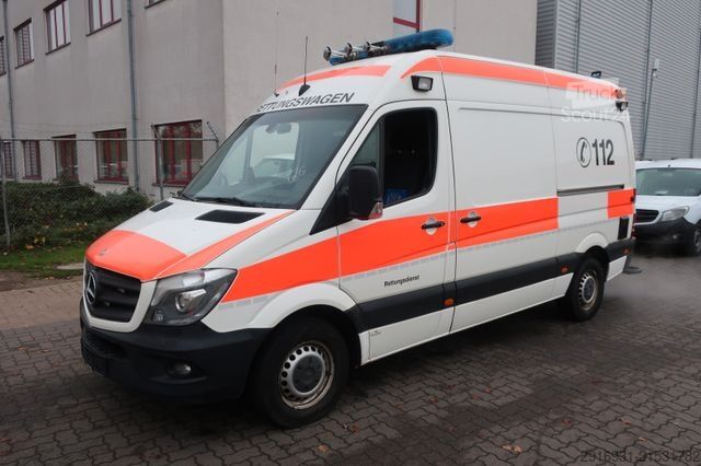 Brandbil MERCEDES-BENZ Sprinter 316CDI KTW 1.Hand / Automatik / FN:126