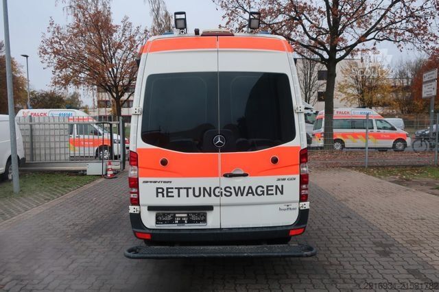 Brandbil MERCEDES-BENZ Sprinter 316CDI KTW 1.Hand / Automatik / FN:126