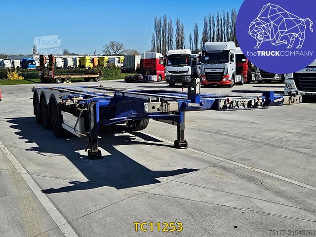 Transporte de contenedores Renders 