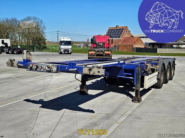 Transporte de contenedores Renders 