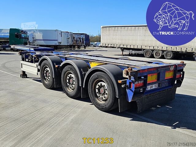 Transporte de contenedores Renders 