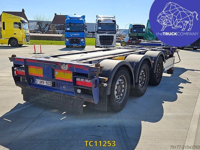 Transporte de contenedores Renders 