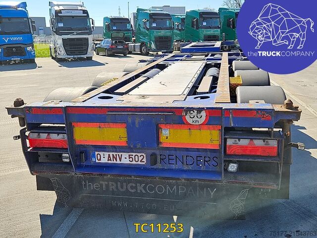 Transporte de contenedores Renders 