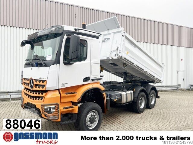 Ανατρεπόμενο φορτηγό Mercedes-Benz Arocs 3351 AK 6x6, Grounder