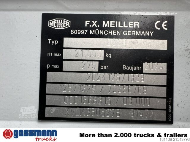 Ανατρεπόμενο φορτηγό Mercedes-Benz Arocs 3351 AK 6x6, Grounder