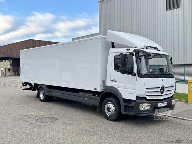 Autocarro con cassone LBW Mercedes-Benz Atego 1227L Koffer 8m LBW Klima Diff. Sp