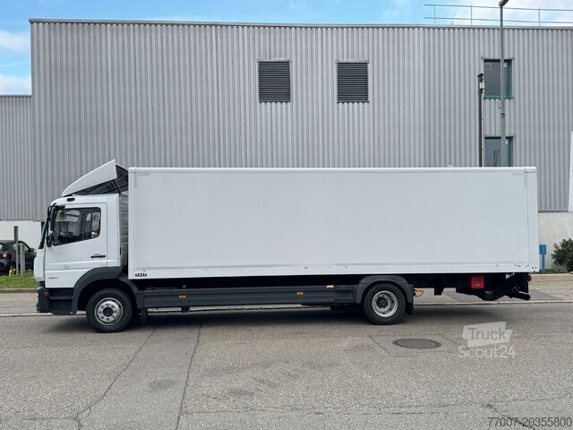 Autocarro con cassone LBW Mercedes-Benz Atego 1227L Koffer 8m LBW Klima Diff. Sp