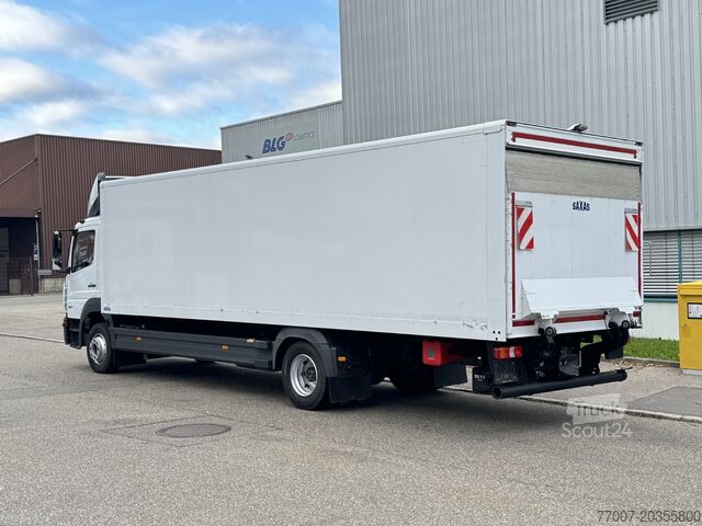 Autocarro con cassone LBW Mercedes-Benz Atego 1227L Koffer 8m LBW Klima Diff. Sp