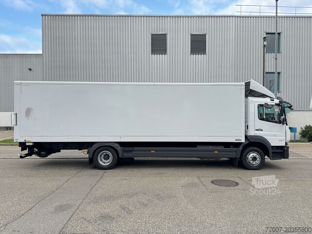 Autocarro con cassone LBW Mercedes-Benz Atego 1227L Koffer 8m LBW Klima Diff. Sp