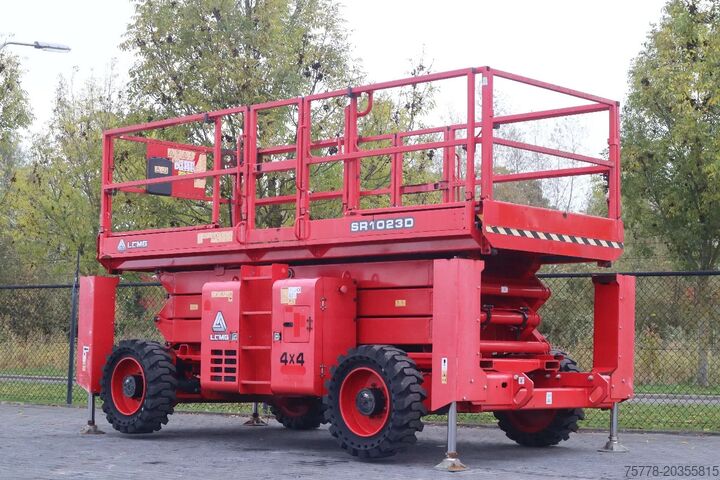 Elevador de tijera LGMG SR1023D | 12 METER | 1.100 KG