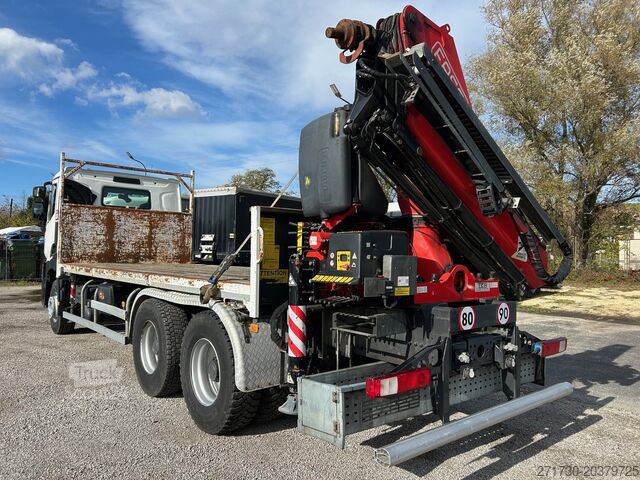 автокран Renault C380 6X4 / FASSI F215A+REMOTE / ROTATOR