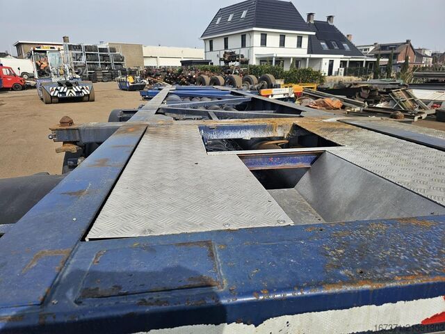 Transport av containere Van Hool 30 foot container chassis | tank container tran...