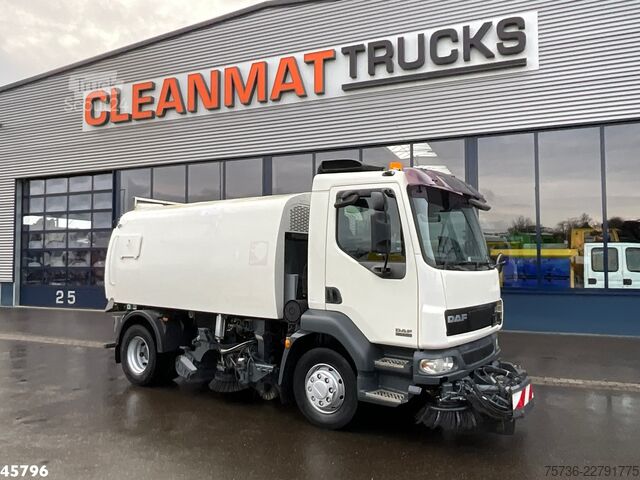 Cestný zametací stroj DAF FA 55 LF 160 Bucher Eurofant 50 Just 154.678 km!