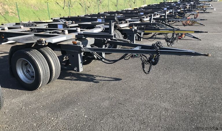Swap chassis trailer Sonstige Lafette Zwilling Verzinkt lange Bälge