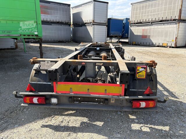 Swap chassis trailer Sonstige Lafette Zwilling Verzinkt lange Bälge