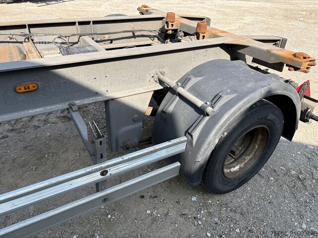 Swap chassis trailer Sonstige Lafette Zwilling Verzinkt lange Bälge