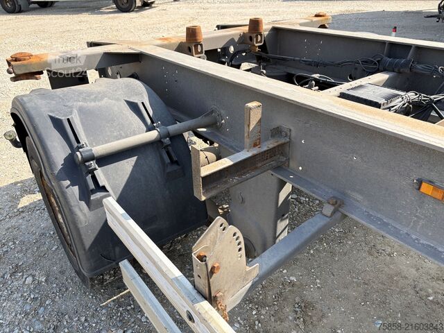 Swap chassis trailer Sonstige Lafette Zwilling Verzinkt lange Bälge