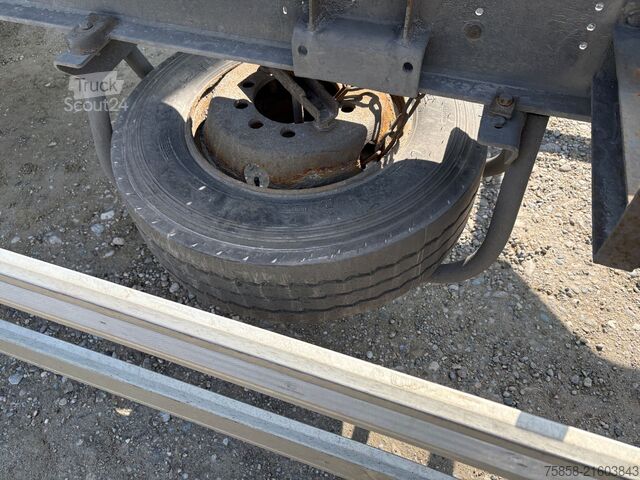 Swap chassis trailer Sonstige Lafette Zwilling Verzinkt lange Bälge