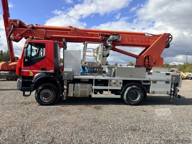 Vrachtwagen met bakwagen Iveco Trakker 4X4 Multitel MJ375- 37,5m, 500 k