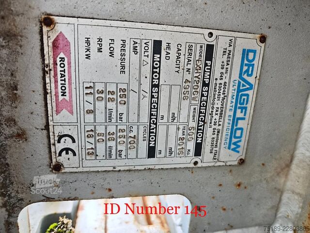 Betongmaskin Dragflow Dredge & Dredging Pump HY85B