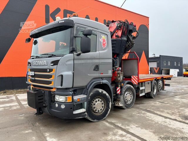  Scania G 440 8x2*6 FASSI F800 + JIB / PLATFORM L=6571-...