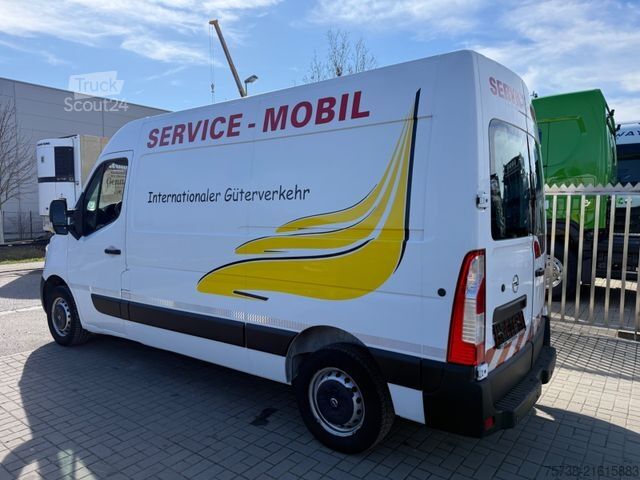 High top van OPEL Movano 2,3 TDCI Kasten 145 PS/Klima/3-Sitze